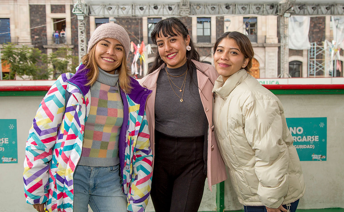 Yaidi García, Valeria Arcos y Fernanda Lule