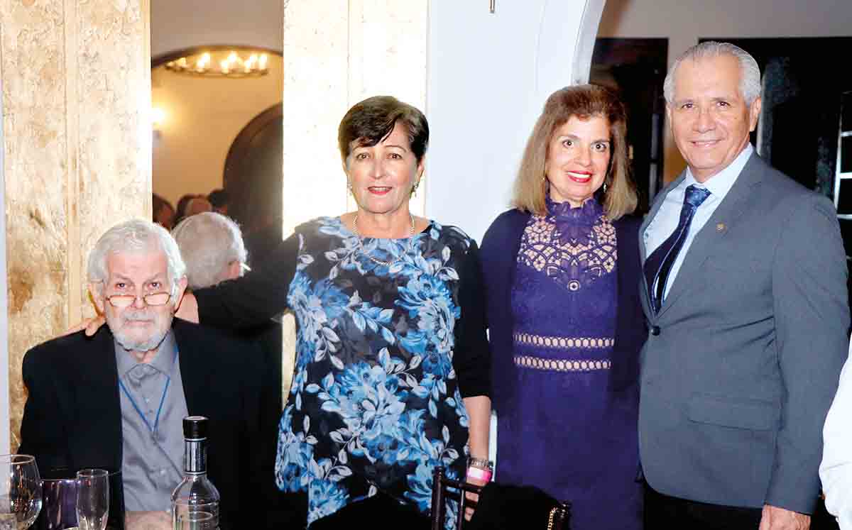 emilio diáz, Pilar Moral, lidia de Martínez y Marín Martínez/ Fotos: Dennis Hernández