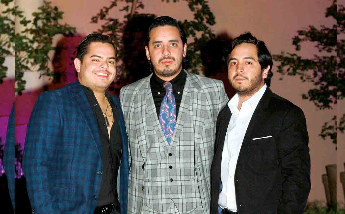 Luis Manuel Morales, Leandro González y Mario Jiménez / Fotos: José Chang