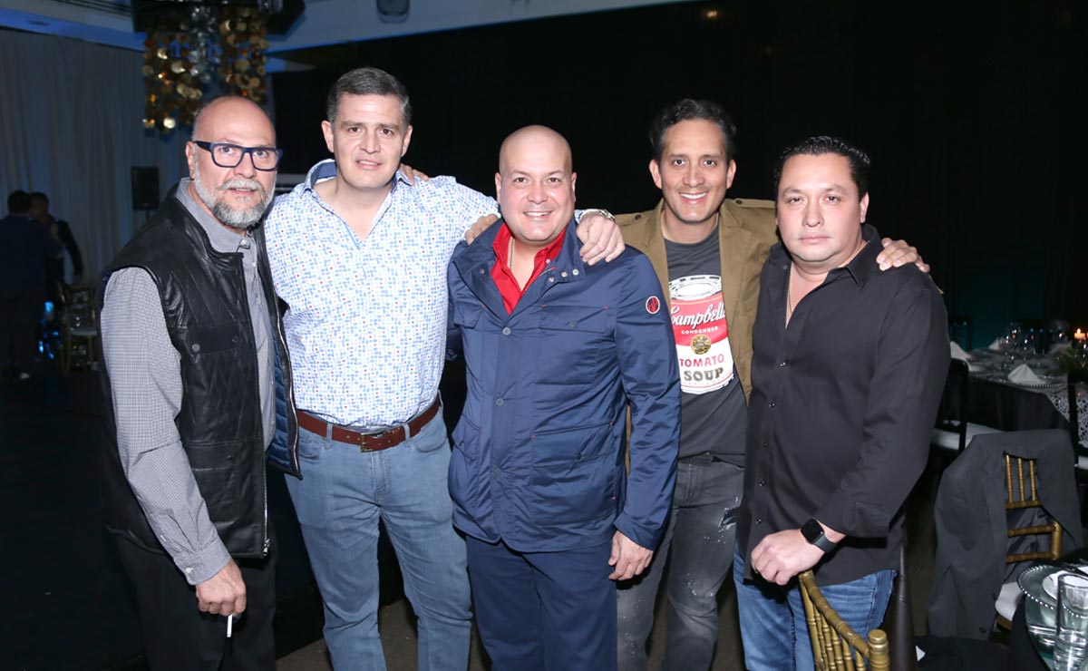 Alberto, Norberto, Jesús, César y Carlos