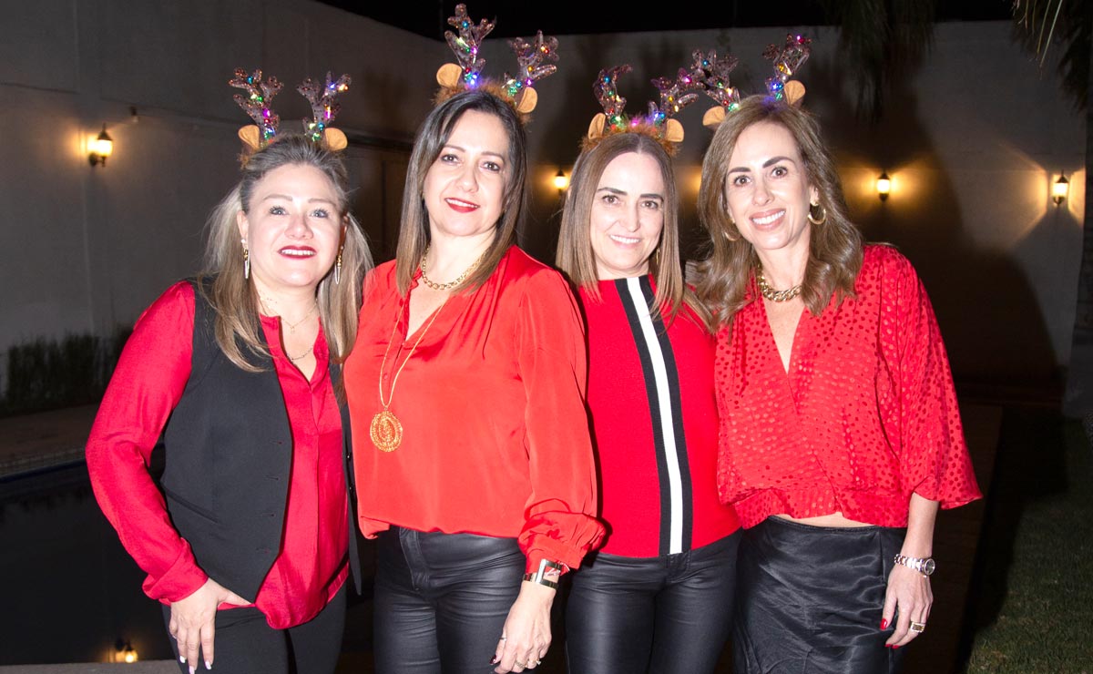 Ana Cris, Claudia, Marcela y Eva