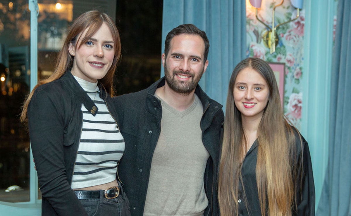 Elena Myt, Alex Lomelin y Renata Zarazua
