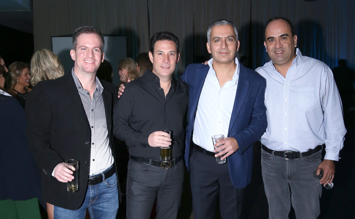 Gerardo, Rey, Rogelio y Bruno