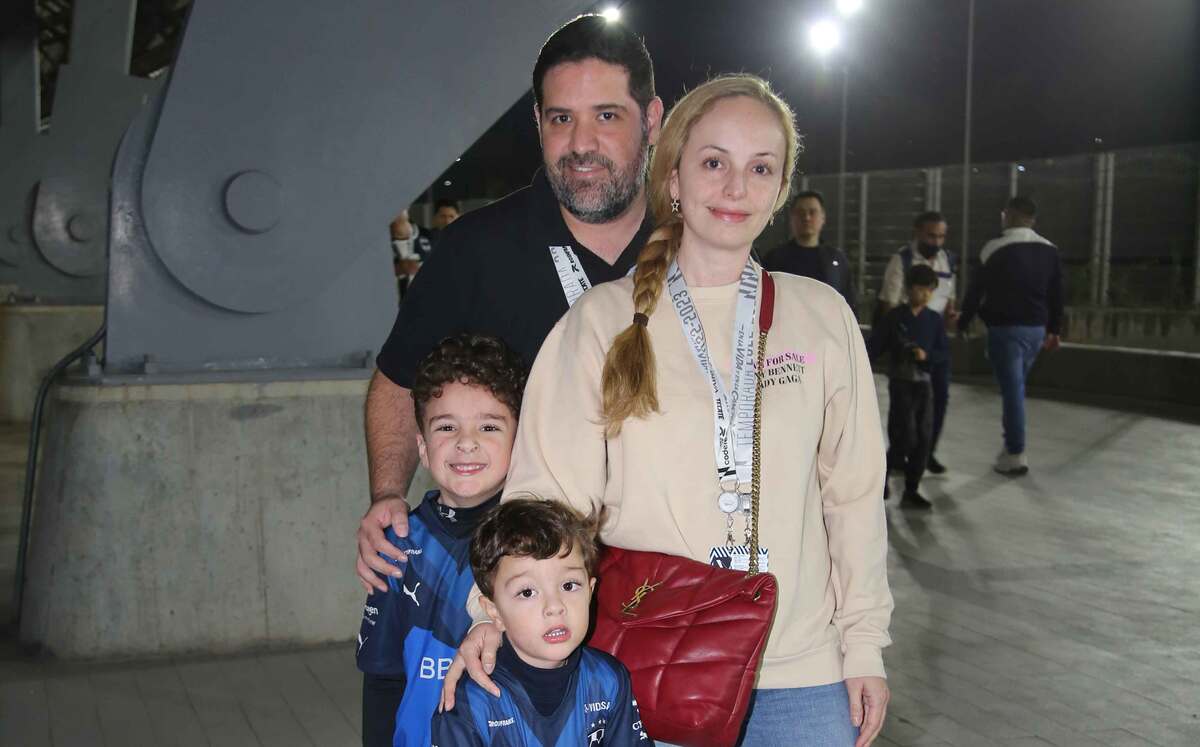 Luis Villarreal, Daniela Villarreal, Andrés Villarreal y Santiago Villarreal