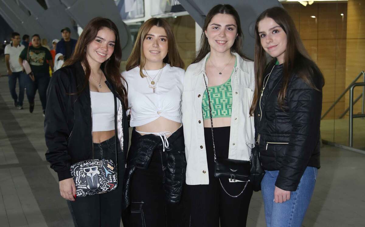 Valeria Pérez, Eugenia Arellano, Paola Arellano y Mariana Arellano