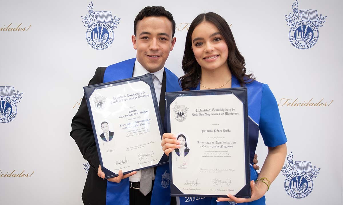 Hilario San Román y Priscila Pérez