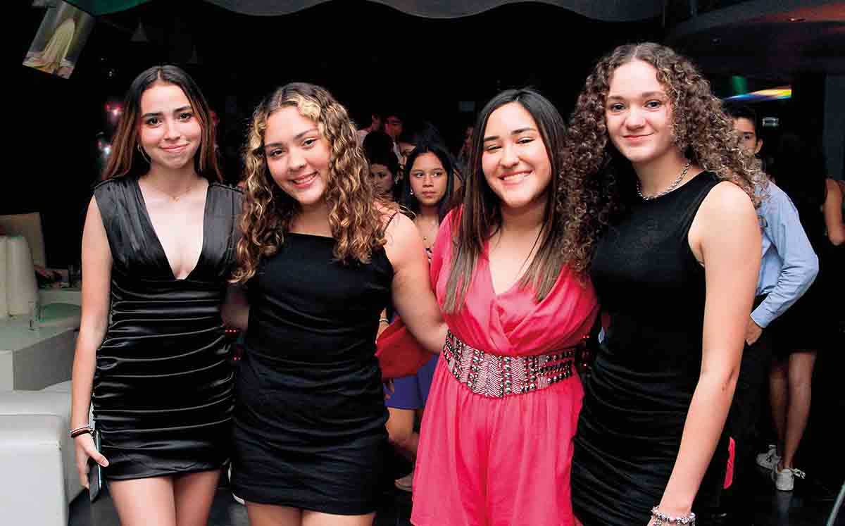 Kamila Ramírez, Sofía Reyes, Luciana Castillo y María Isabel Inguanzo / Fotos: José Chang