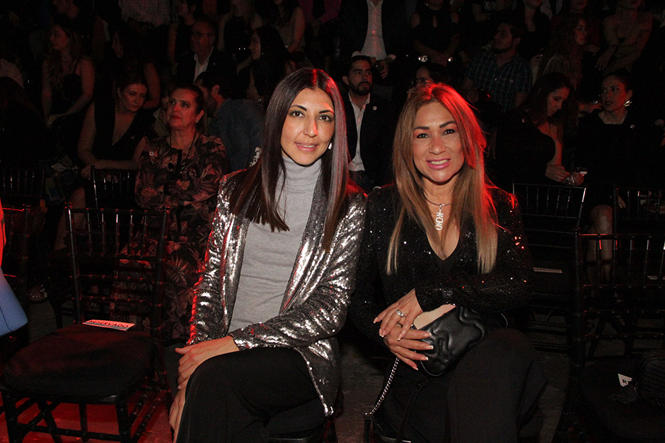 Nanyuki Grajeda y Sonia Estrada.
