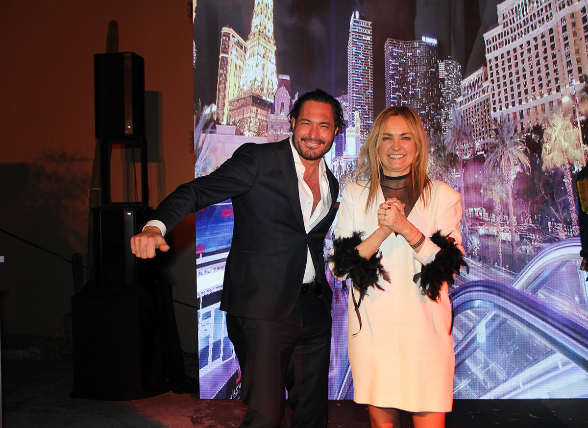 David Alfaro y Jessica Mejía