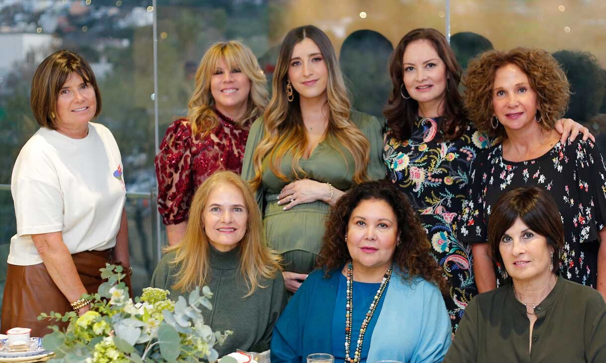 Marcela Elizondo, Miriam Barrera, Dany Garza, Alejandra González, Luly Siller, Eliana Gonzalez, Baby González y Marcela Campuzano