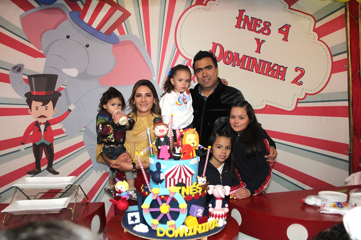 01 Dominika Meza, Mariana Rodríguez, Inés Meza, Edgar Meza, Mariela Meza y Luciana Meza