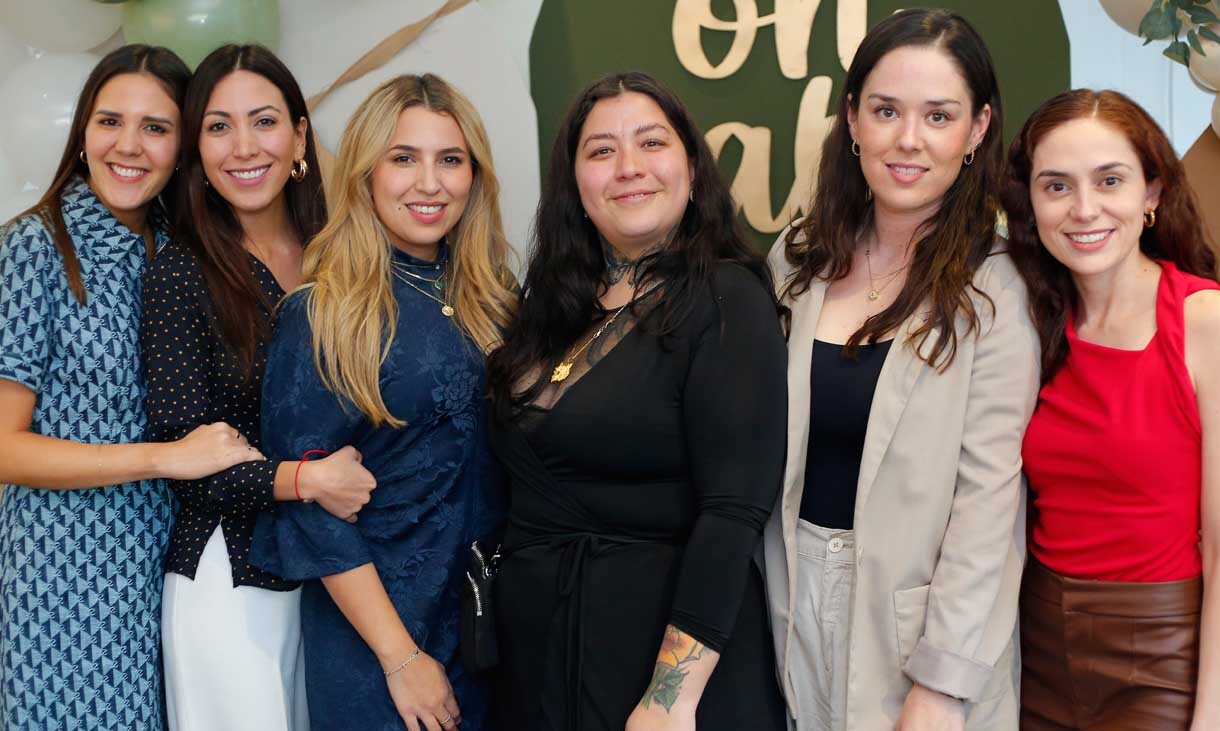Juliana Valdés, Fernanda Duarte, María Domene, Elsa Romo, Karla Vázquez Mellado y Elia González