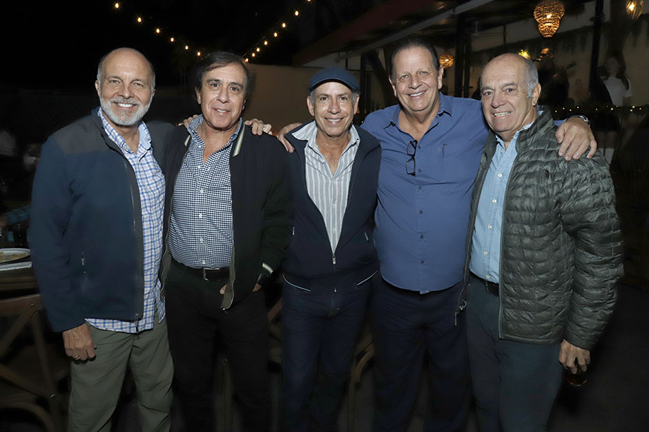 Fito Prieto, Rodolfo García Romo, Salvador García Romo, Pedro Prieto y Eduardo Toussaint