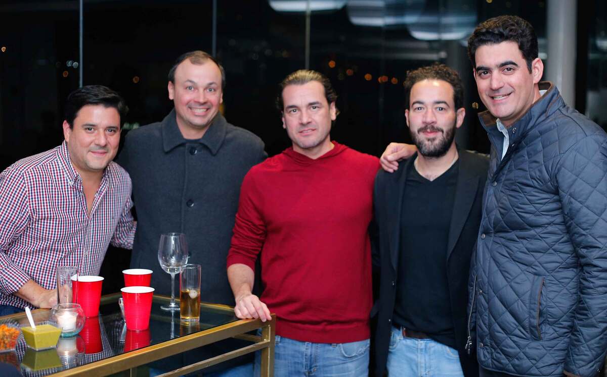 Héctor Flores, Adrián Mijares, Alberto Villarreal, Hugo Sáenz y José Álvarez Tostado