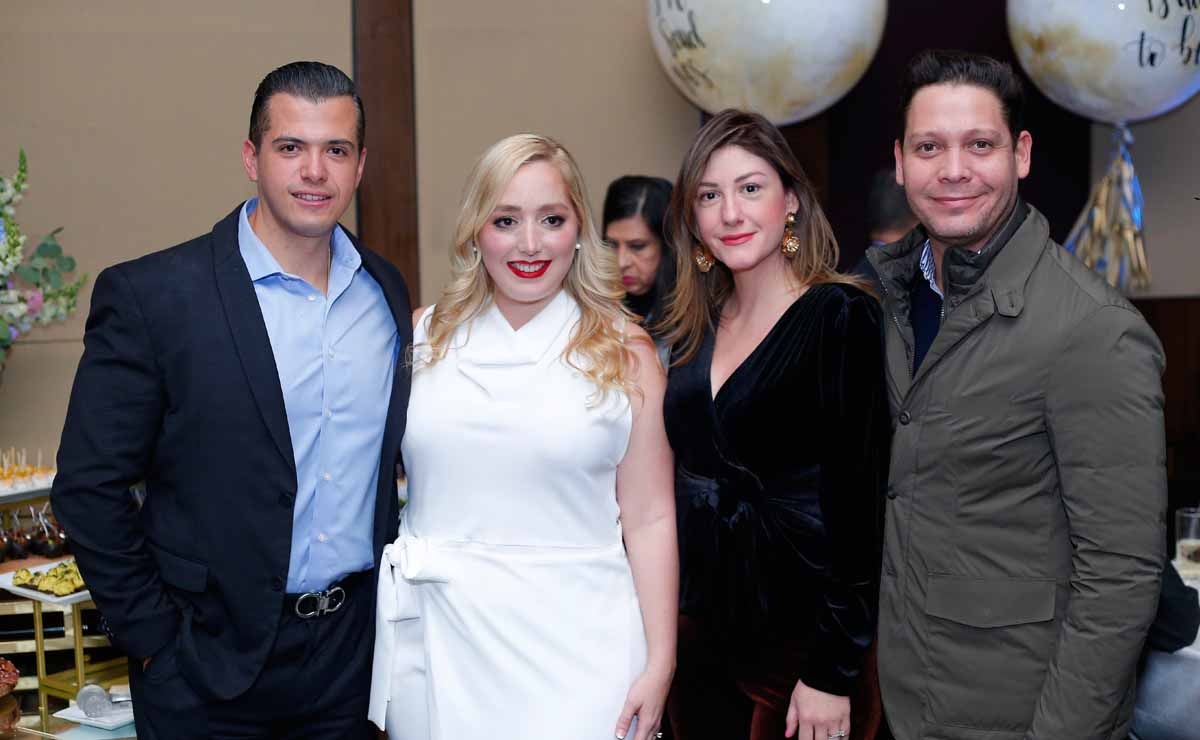 Jesús Barrón, Stephanie de la Garza, Delia Elizondo y Jesús Galeana  / Fotos: Daniel Saldívar