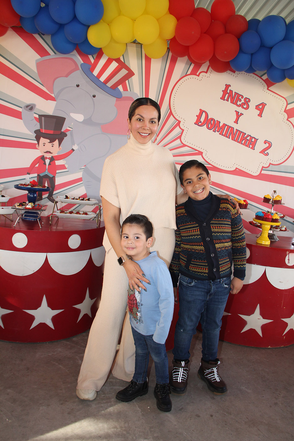 Karla Corona, Máximo Rodríguez y Leoi Rodríguez