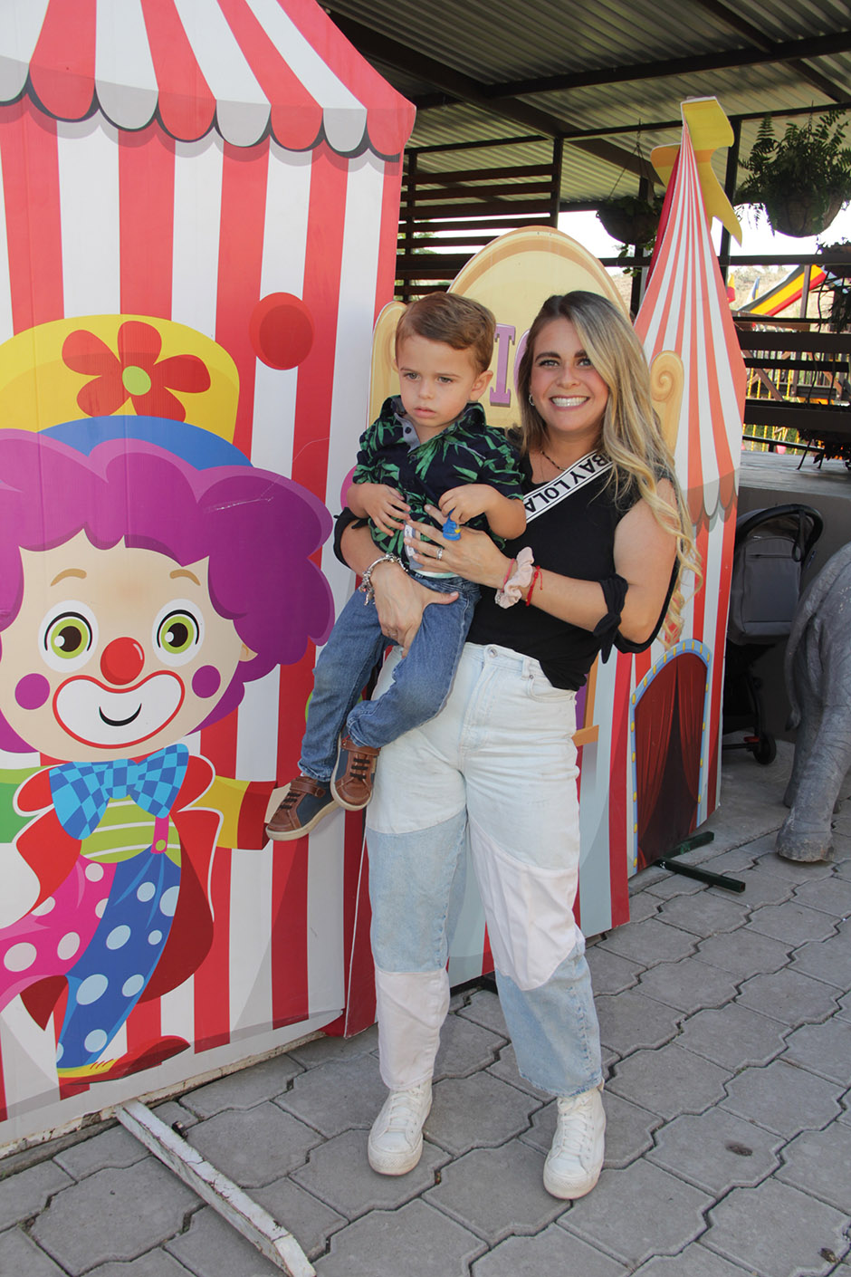 Luciano Mercado y Karina Flores