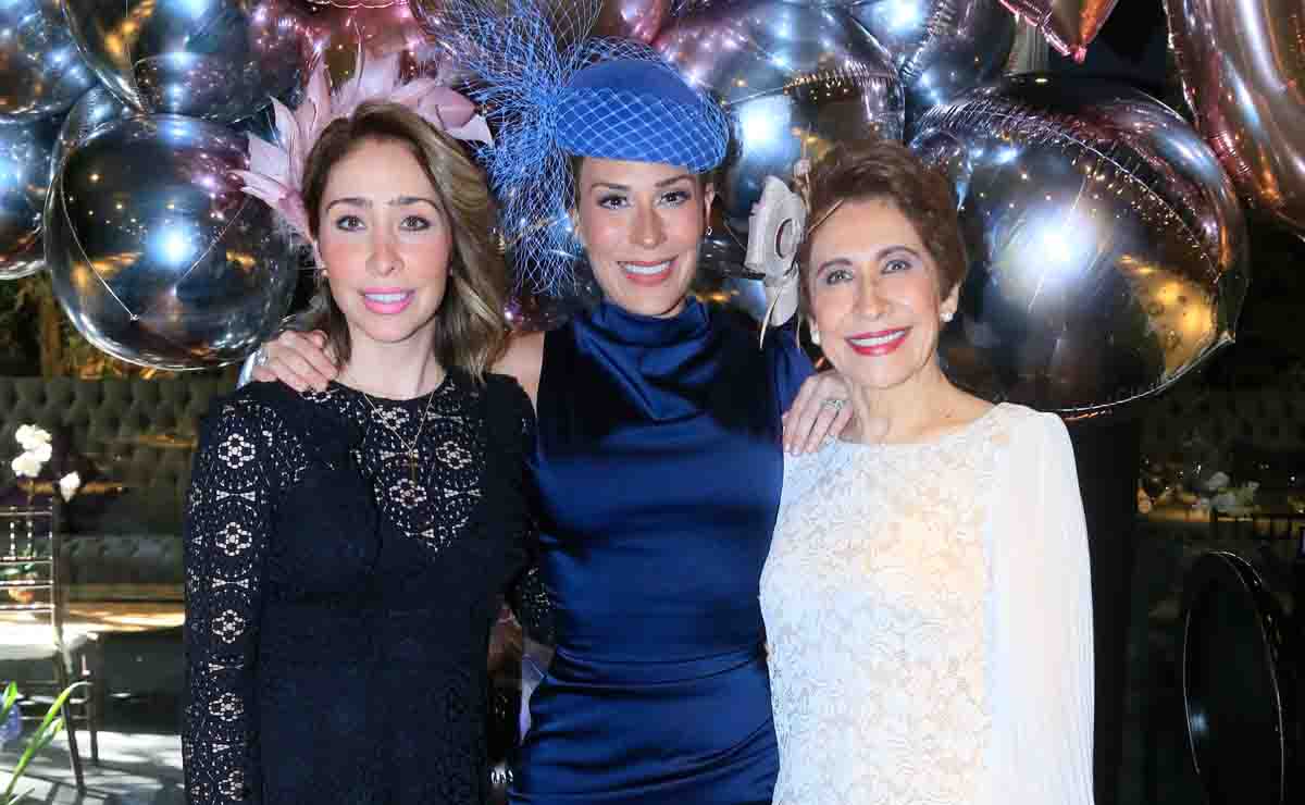 Manlenia Treviño, Mildred Treviño y Leticia Rodríguez de Treviño / Fotos: Omar Valdez