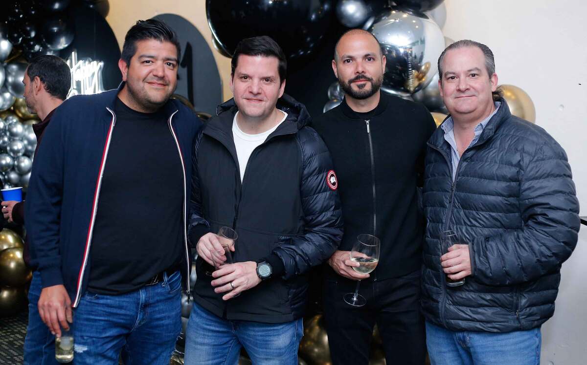 Reynaldo Castillo, Hernán Treviño, Ricardo Fernández y Rubén Flores