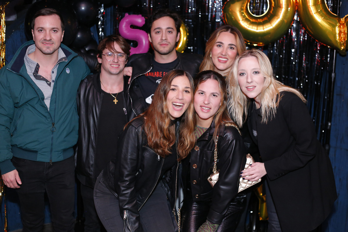 Roberto Parás, Diego Gutiérrez, Guillermo Durán, Gaby de la Garza, María Garza, Mia González y Cecilia Sosa