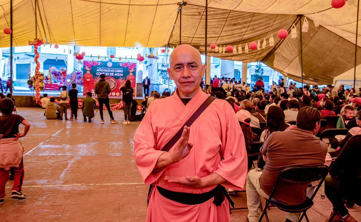 Celebran Año Nuevo Chino con demostración de artes marciales, meditación y danza típica