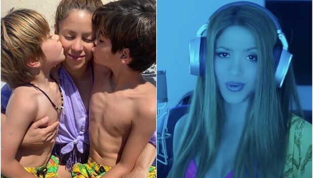 Milan, el hijo de Shakira, detrás e la canción con Bizarrap sobre Piqué (Foto: Instagram)