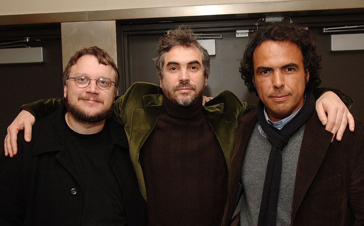 Alfonso Cuarón, Alejandro González Iñárritu y Guillermo del Toro. Relación