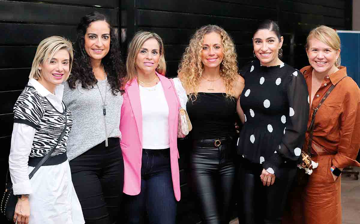 Yamile Santamaría, Alexi Abisad, Malena Juárez, Marilú Ceja, Jazny Balat y Carmenchu Hurtado / Fotos: Dennis Hernández
