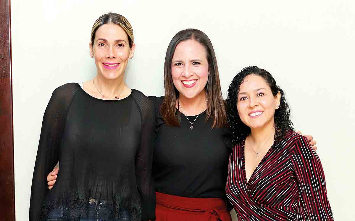 Lilian Atala, Diana García y Neira Mondragón / Fotos: Dennis Hernández