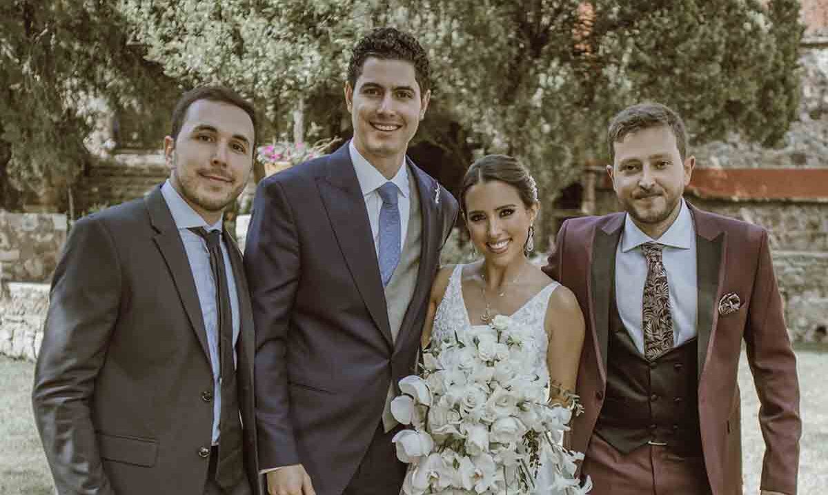 David Arnas, Luis Javier Bretón, María Fernanda Guzmán y Ángel Blesa