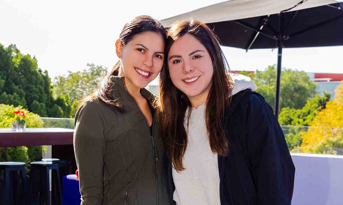 Karina Quintanilla y Elsa Hernández
