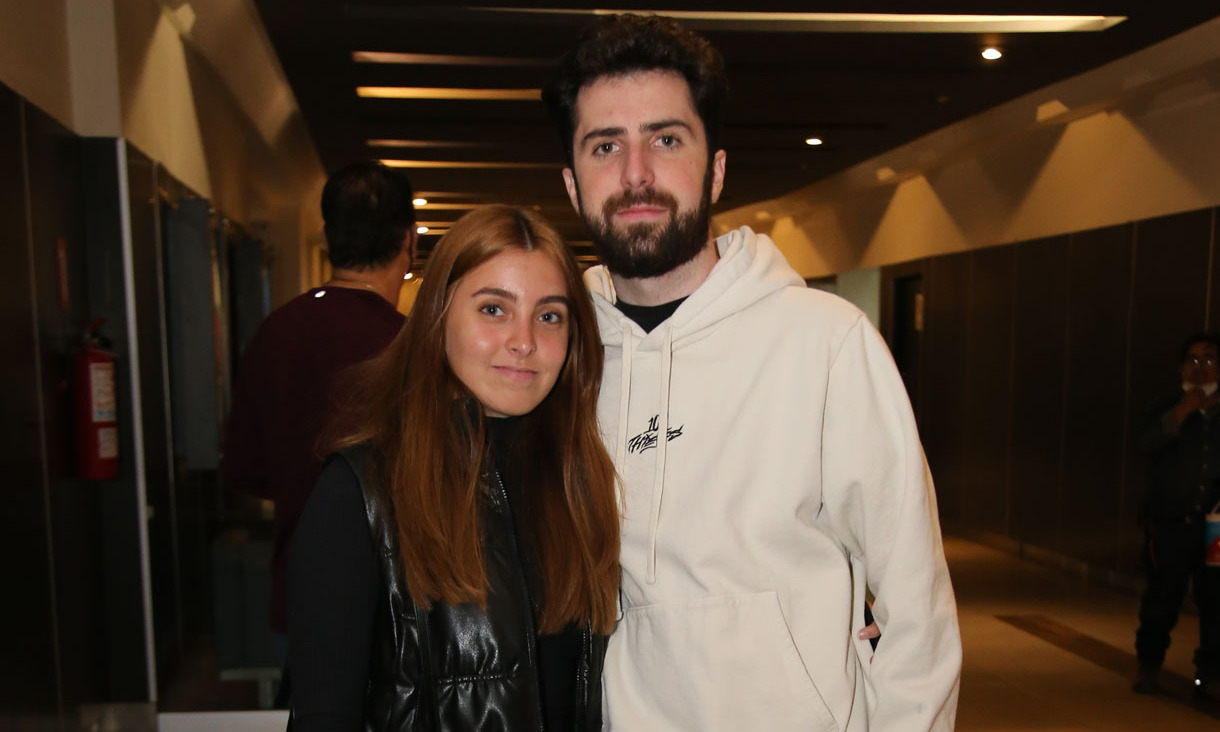 Andrea Rodríguez y Tomas Ballesteros