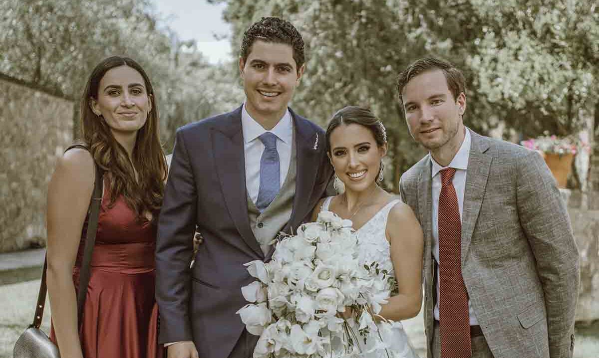 Sofía García, Luis Javier Bretón, María Fernanda Guzmán y Rodrigo de la Hidalga
