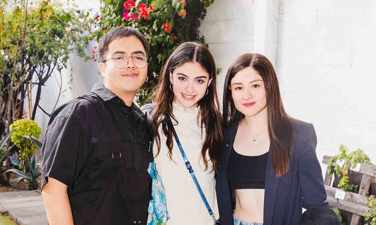 Andrés Reséndiz, Fátima Escobosa  y Matilde Baños