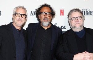Alfonso Cuarón, Alejandro González Iñárritu y Guillermo del Toro