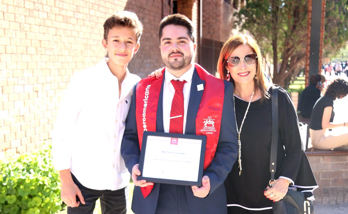 Bernardo, Raúl y Ana Isabel