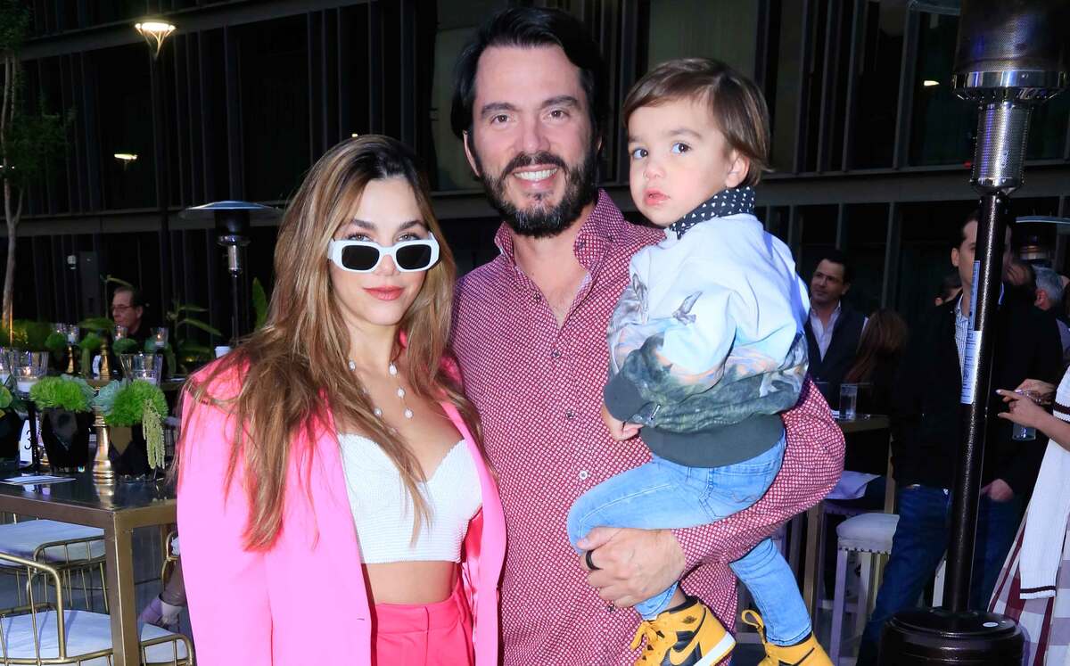 Connie Dávalos, Miguel Tame y Leonel Tame
