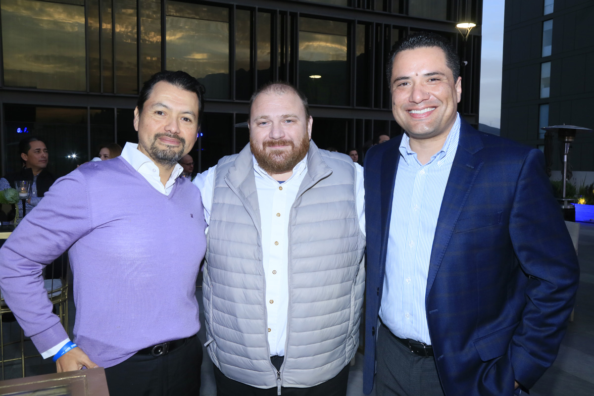 David Rex Ochoa, Américo Ferrara y Orlando Hinojosa