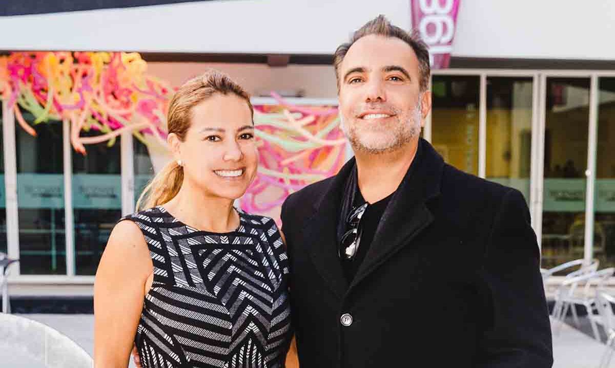 Alicia Guzmán y Eduardo Valdés