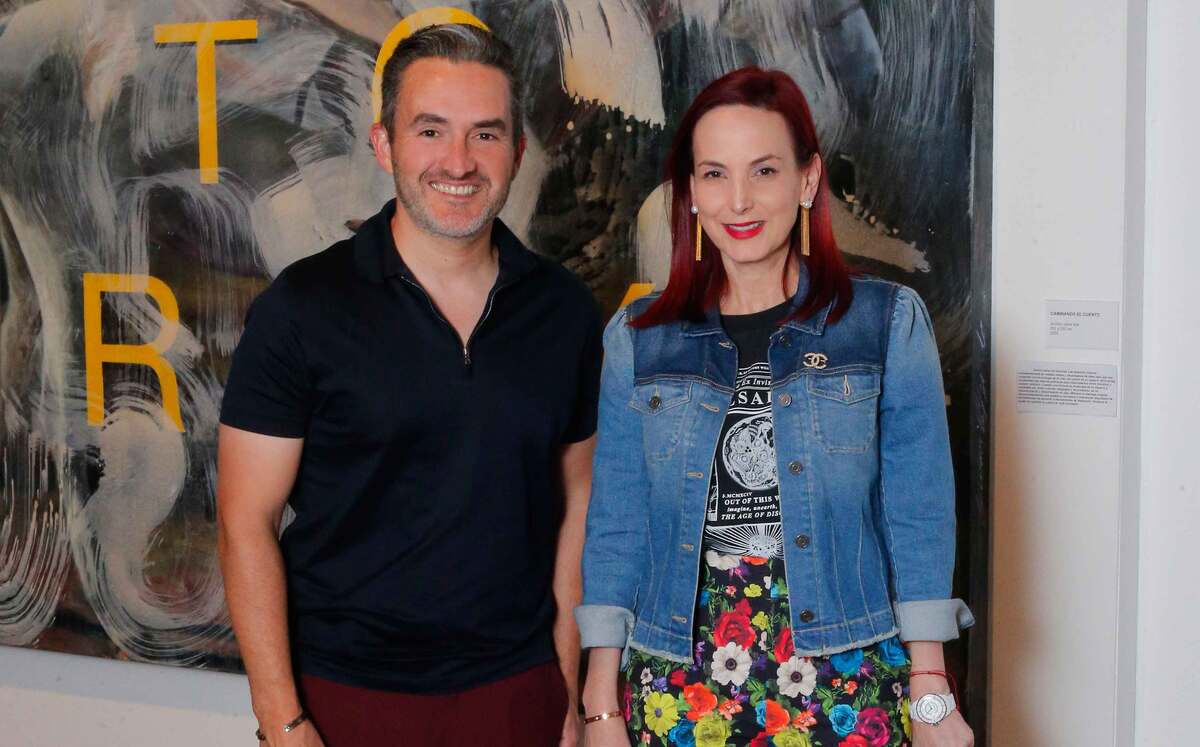 Luis W Guajardo y Moni García de Moyeda