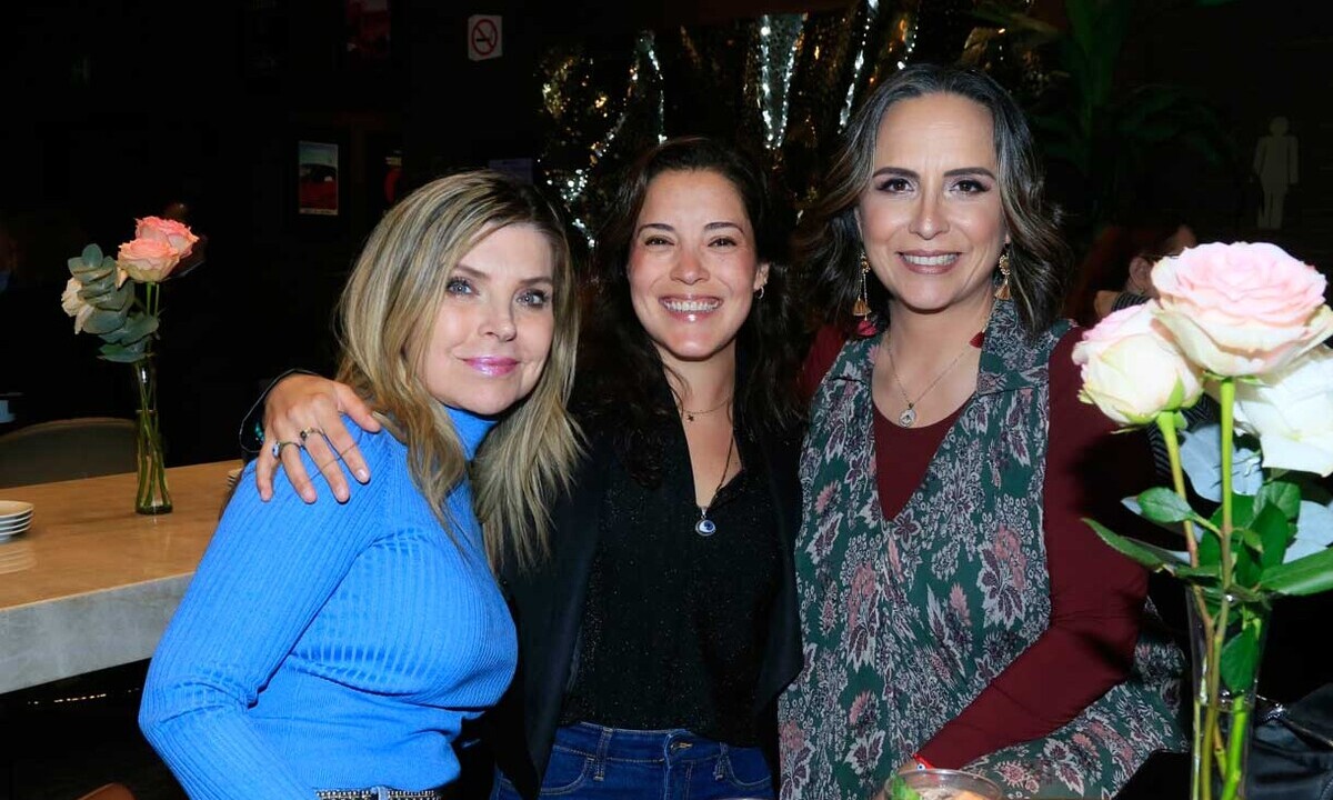 Sandra Chaver, Gina Saenz y Vero Marcos
