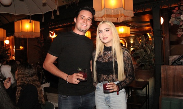 Antonio de Loera y Allison Figueroa. (Foto: Esmeralda Escamilla)