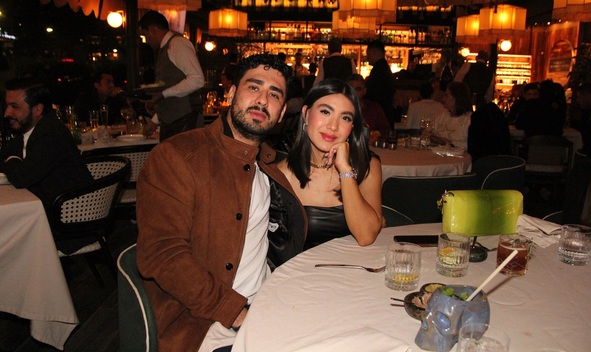 Carlos Corona y Paola Ruiz. (Foto: Esmeralda Escamilla)