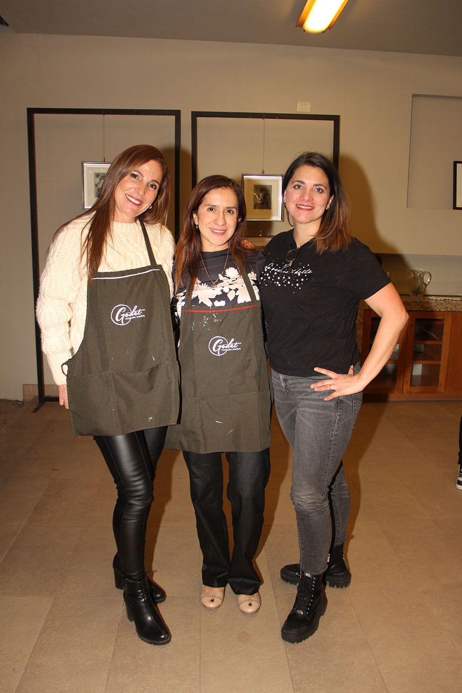 Marbella Fernández, Griselda de la Torre y Euridice  Ramos