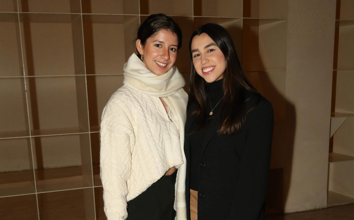Catalina Azcárraga y Victoria Maldonado
