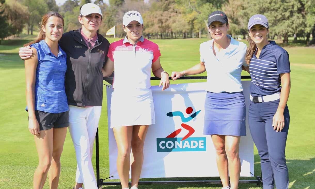 Larissa Carrillo, Ana Guevara, Gaby López, Lorena Ochoa e Isabella Fierro