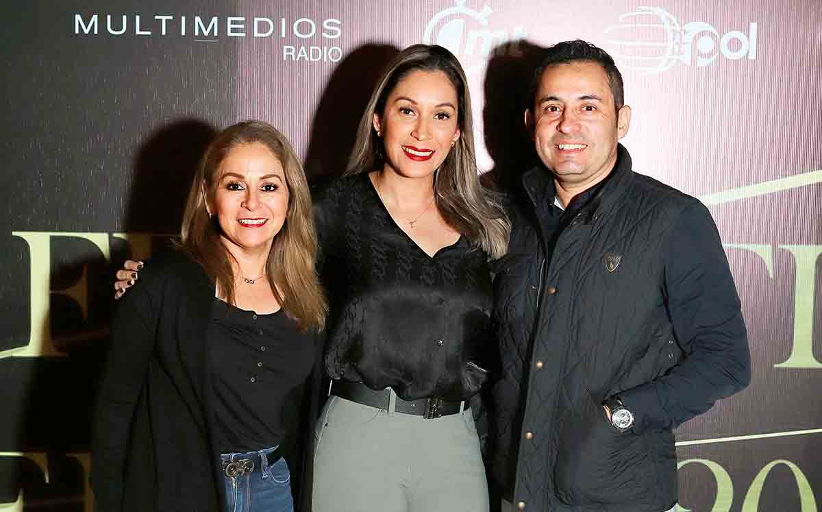 Maribel Rubio, Abigail Sepúlveda y Edgar Rubio / Fotos: Dennis Hernández