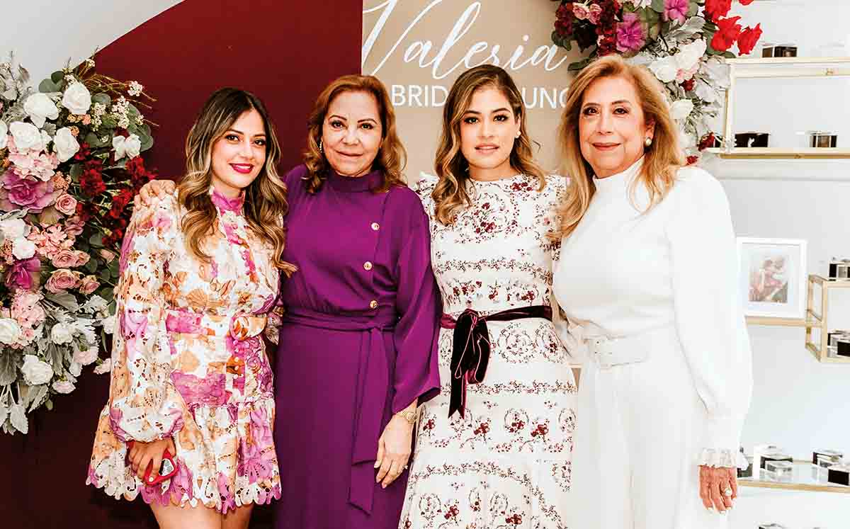 Grecia Vogel, Silvia Pérez, Valeria Vogel y Blanca Rangel / Fotos: Marcela Rendón
