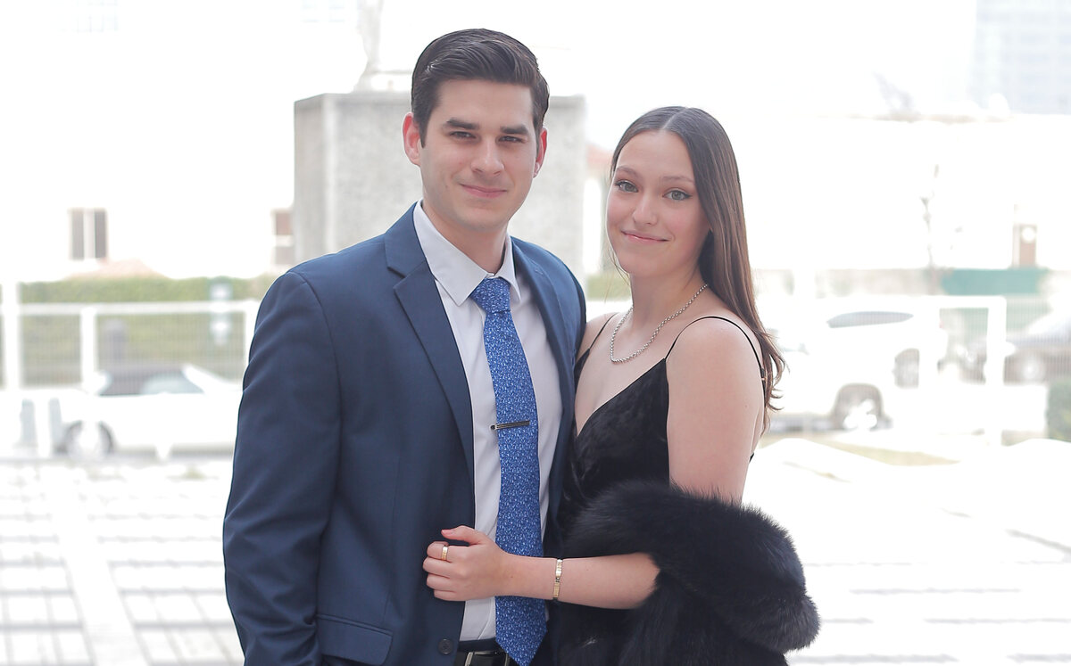 Marcelo Gutiérrez y Genoveva Zubieta