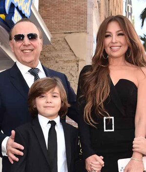 Thalia, Tommy Mottola y sus hijos, Sabrina y Matthew